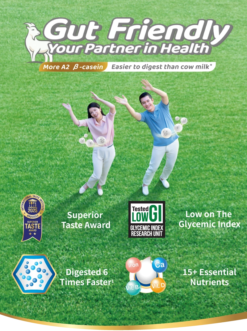 Gut Friendly Your Partner in Health More A2 β-casein Easier to digest than cow milk