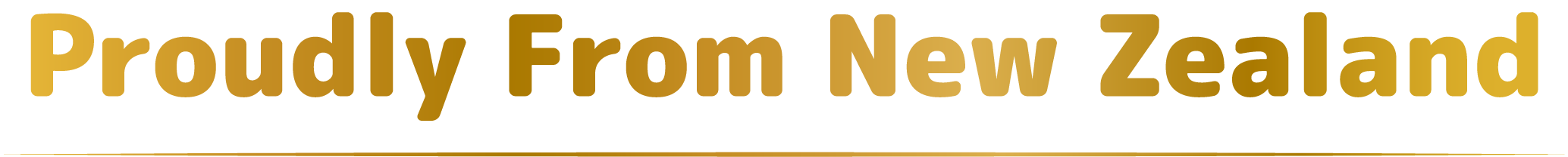 Proudly From New Zealand